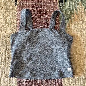 Vuori elevation square neck tank with built in bra